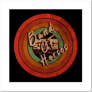 BAND OF HORSES VINTAGE Posters and Art